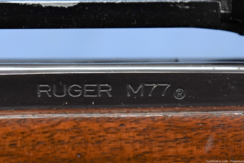 Ruger M77 in 7mm Rem Mag Tang safety made 1978-img-8