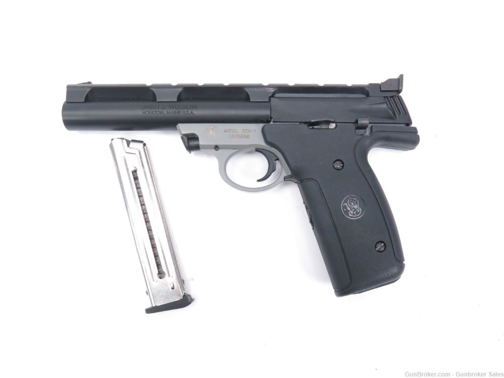 Smith & Wesson Model 22A-1 5.5" 22LR Semi-Automatic Pistol w/ 2 Magazines-img-0