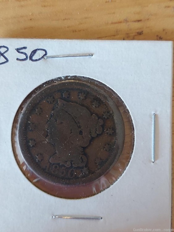 1850 LARGE CENT **GREAT GIFT***** (Q2)-img-0