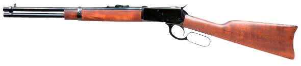 Rossi R92 45 Colt (LC) Rifle 16.50 Triple Black Cerakote/Brazilian Hardwood-img-0