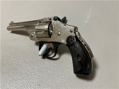Smith & Wesson Lemon Squeezer Safety Hammerless Revolver 38 S&W