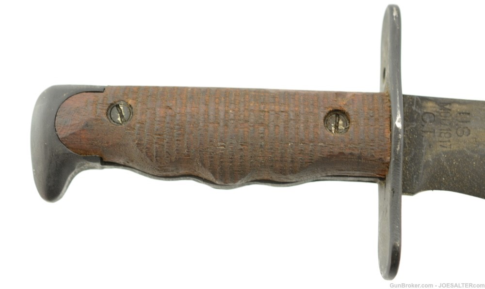  US WWI M1917 Bolo Knife/Scabbard A.C.Co. 1918-img-1