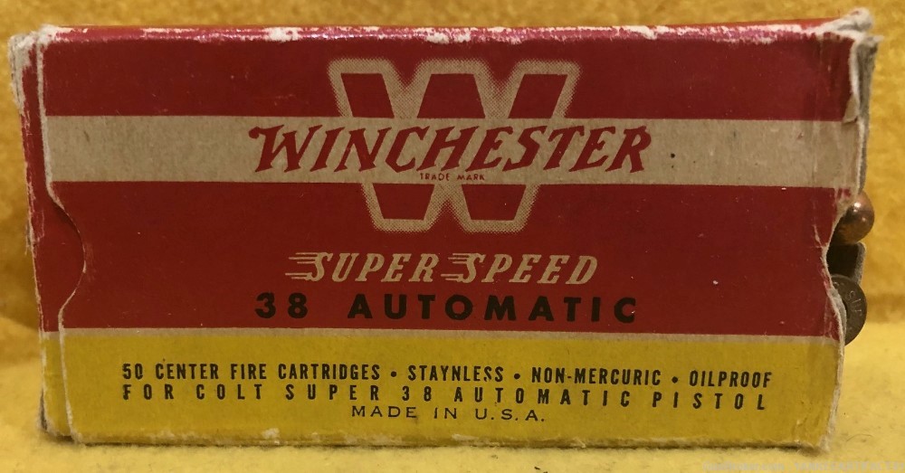 Winchester 38 Automatic 130 gr. 50 rds. NO CC FEES-img-1