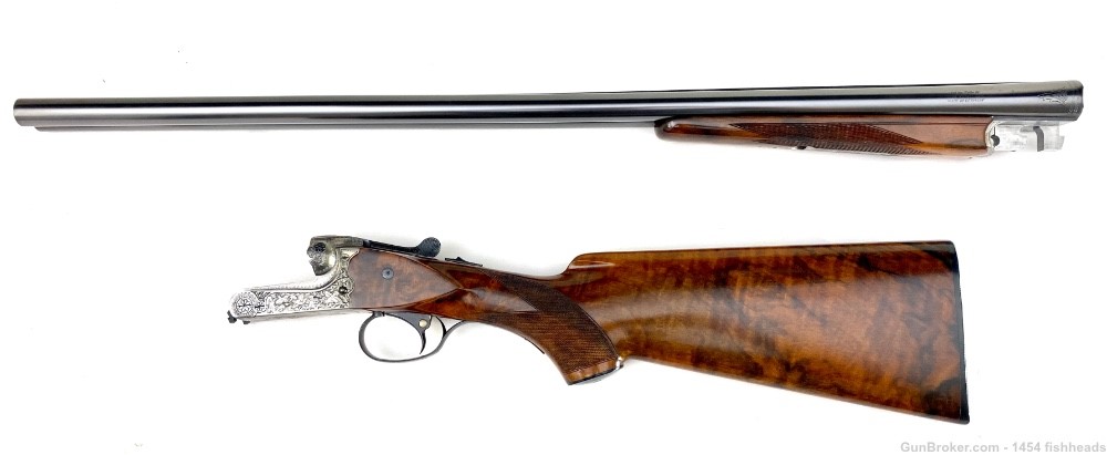 Merkel 147EL - 12ga SxS Shotgun - Luxury Wood - Original - Prestine 147 EL-img-0