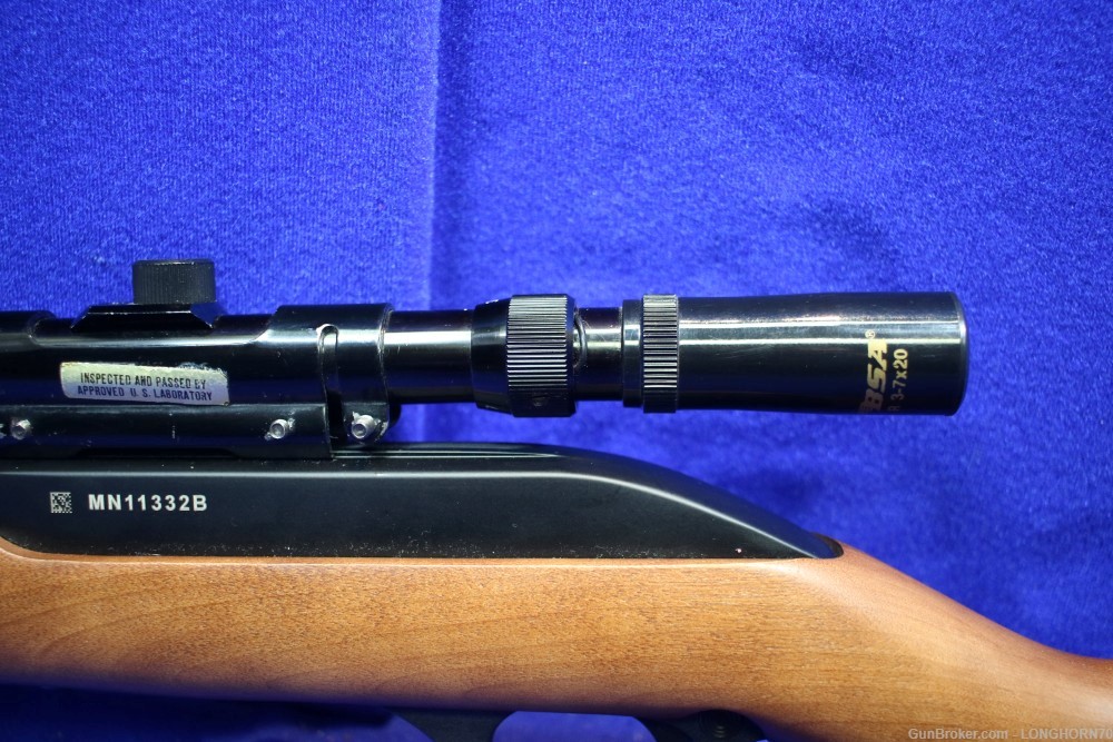 Marlin Model 60 22LR Semi Auto Rifle BSA Scope-img-32