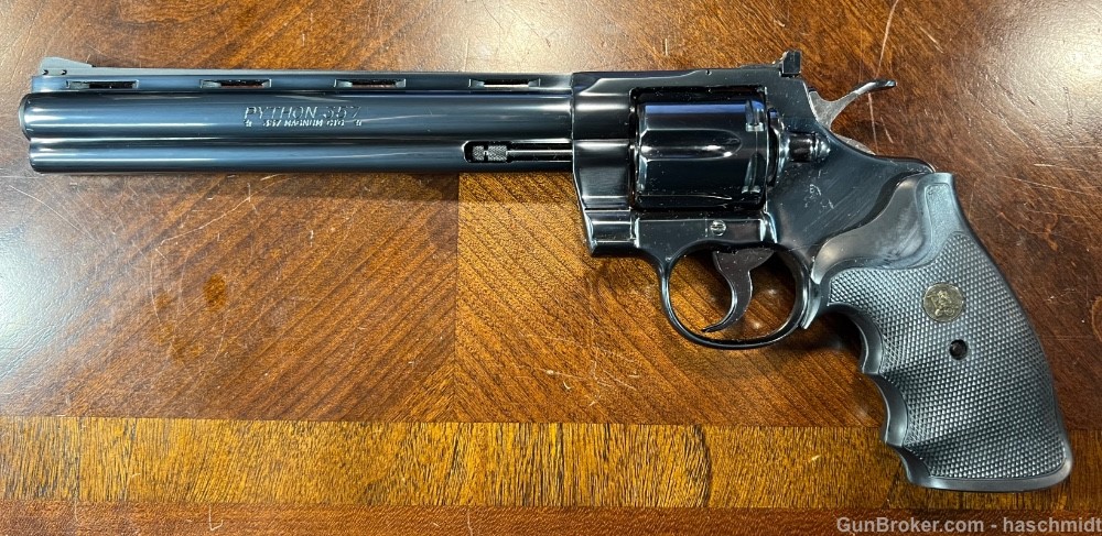 Colt Python 8" Barrel Made in 1981 Excellent Condition -img-0