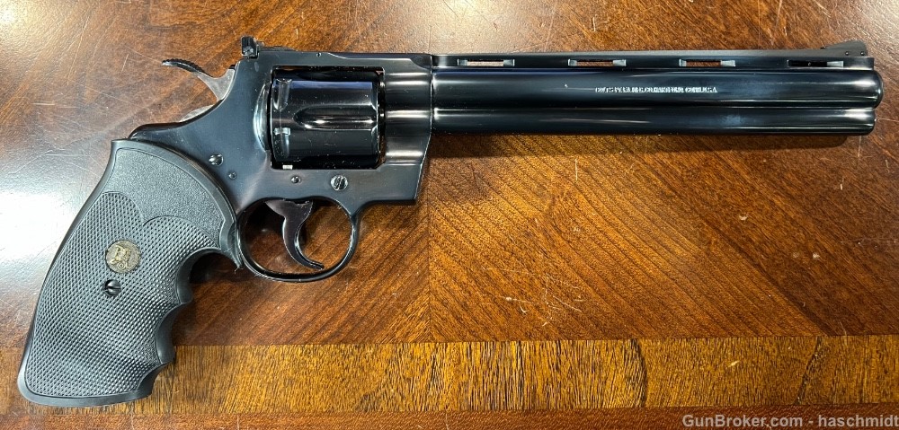 Colt Python 8" Barrel Made in 1981 Excellent Condition -img-7
