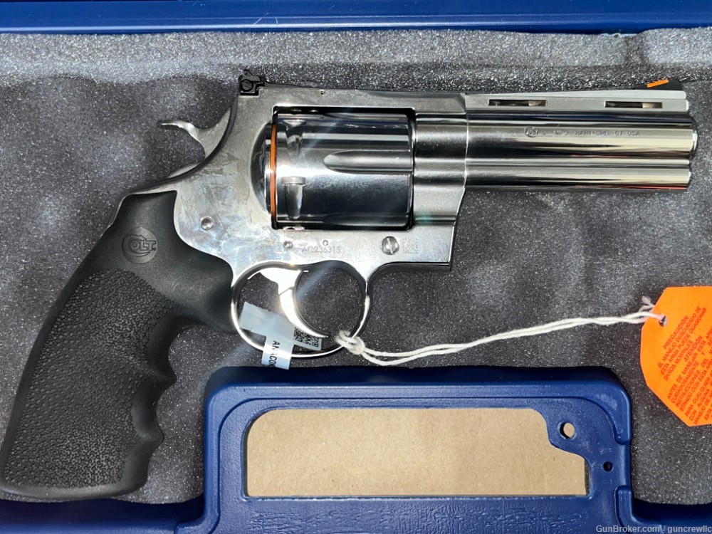 Colt Anaconda SP4RTS Stainless SS 44Mag 44 Mag 4.25" NEW STUNNER Layaway-img-2