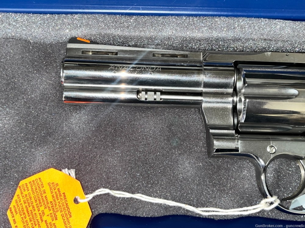 Colt Anaconda SP4RTS Stainless SS 44Mag 44 Mag 4.25" NEW STUNNER Layaway-img-12