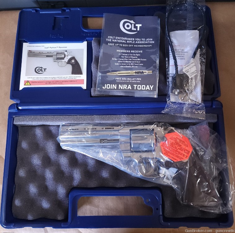Colt Python SP5WTS SS 5" 357mag 357 mag BRAND NEW LAYAWAY AVAILABLE-img-2