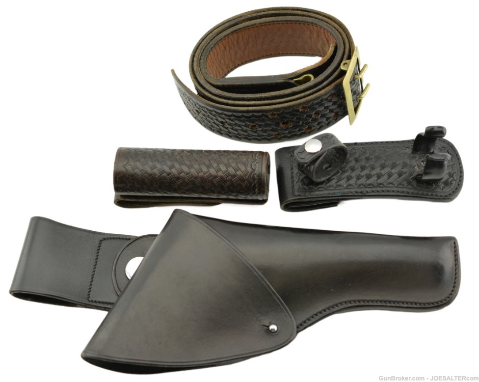 Vintage Police Holster and Belt Kit-img-0