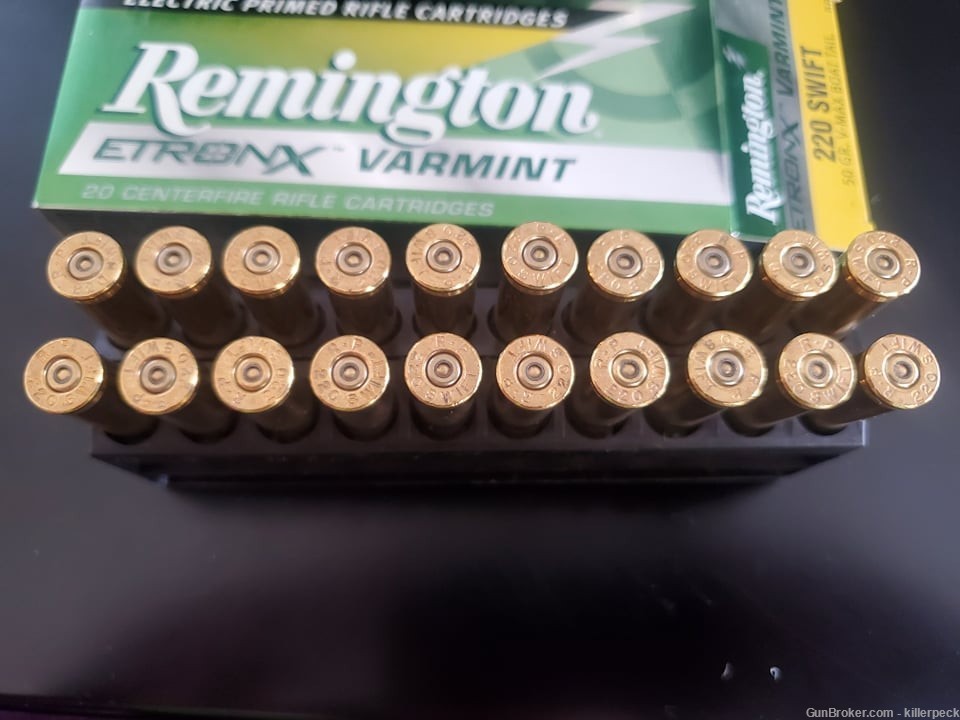 Remington Etronx 220 Swift 40rnd 50gr V-Max-img-2