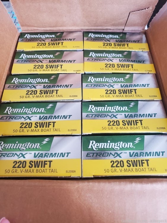 Remington Etronx 220 Swift 40rnd 50gr V-Max-img-4