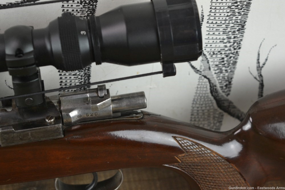 FN Mauser Sporterized .30 Cal Rifle Tasco Scope-img-5