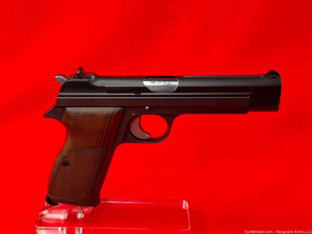 1984 Sig P210 9mm Pistol w/ Matching 7.65 Barrel! Made in Switzerland! -img-4