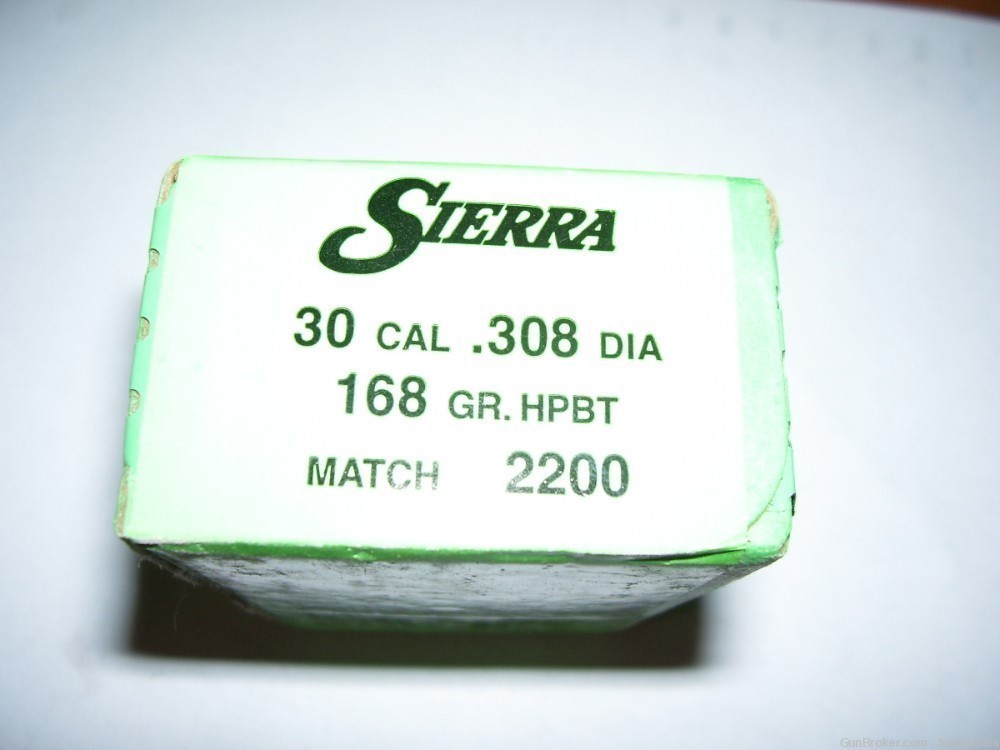 Sierra 30 Caliber Match, 168 Grain HPBT-img-1
