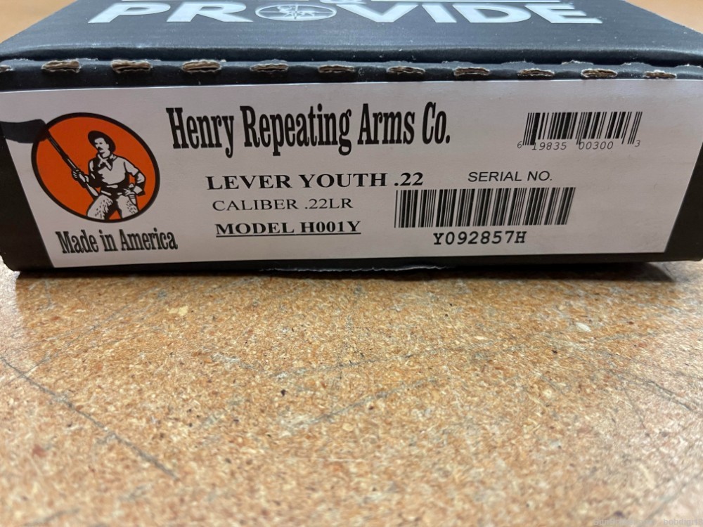 Henry Lever Action Youth Rifle 22LR S/L 16" H001Y NO CC FEES-img-3