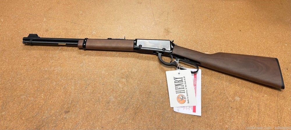 Henry Lever Action Youth Rifle 22LR S/L 16" H001Y NO CC FEES-img-1
