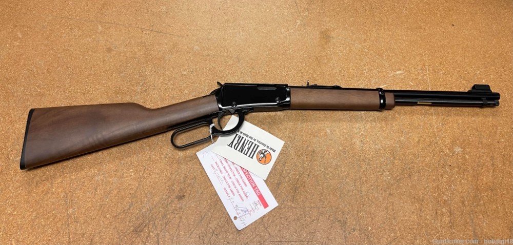 Henry Lever Action Youth Rifle 22LR S/L 16" H001Y NO CC FEES-img-0