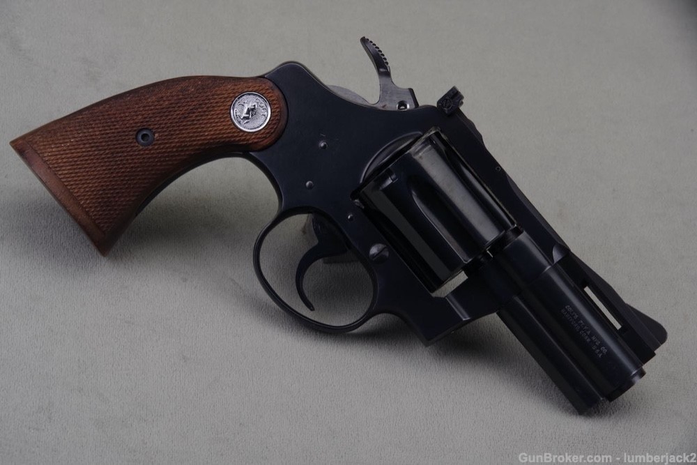 Exceptional 1966 Colt Diamondback 38 Spcl. 2 1/2'' Blue w Orig. Box Target -img-34