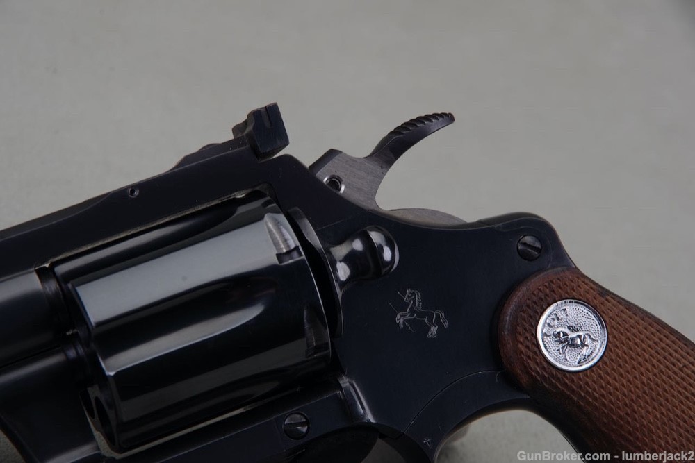 Exceptional 1966 Colt Diamondback 38 Spcl. 2 1/2'' Blue w Orig. Box Target -img-10