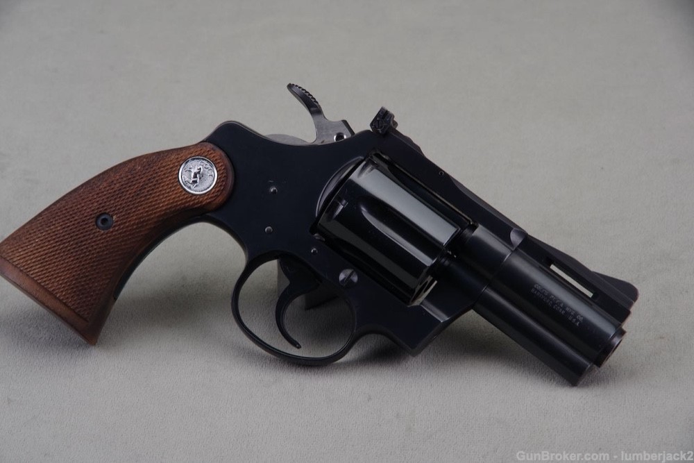 Exceptional 1966 Colt Diamondback 38 Spcl. 2 1/2'' Blue w Orig. Box Target -img-13
