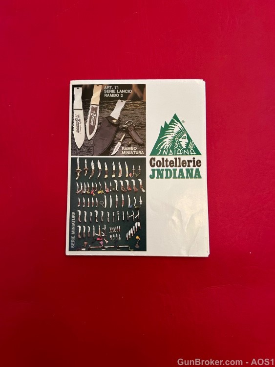 Vintage Indiana Maniago Italy Stag Lockback Pocket Knife NOS-img-9