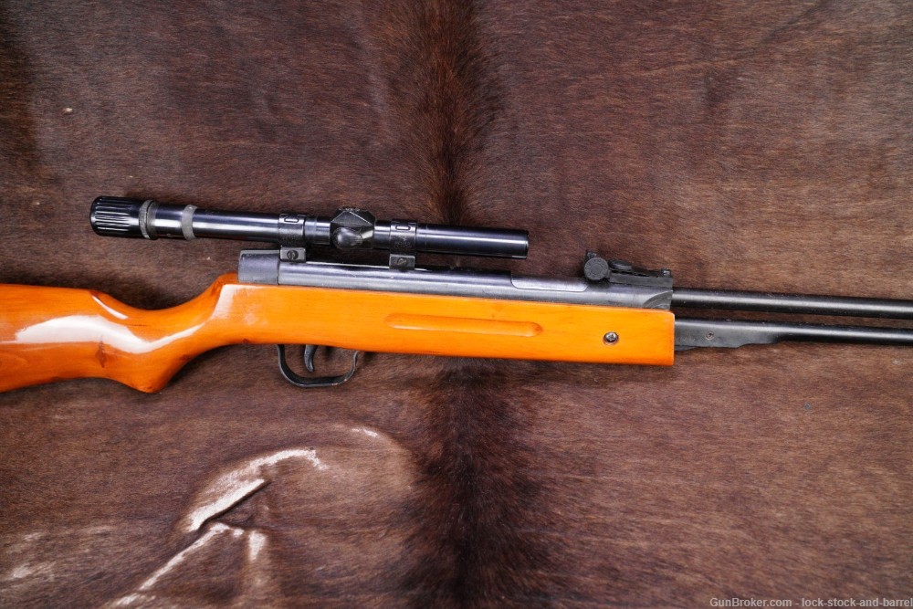 Chinese 4.5mm .177 Cal Pellet Single Shot 18.5" Under Lever Air Rifle-img-2