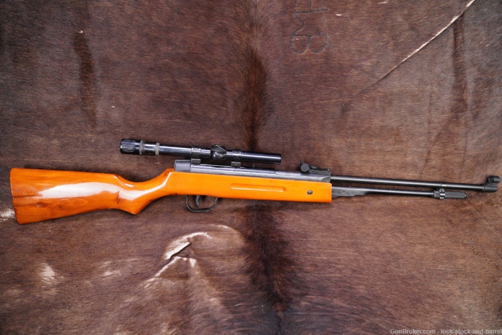 Chinese 4.5mm .177 Cal Pellet Single Shot 18.5" Under Lever Air Rifle-img-6