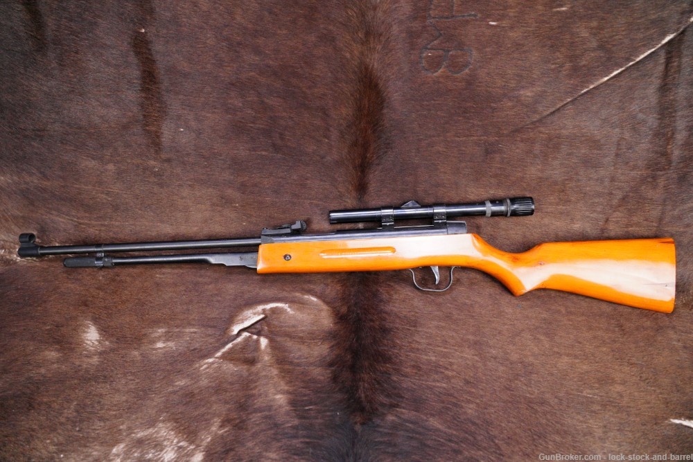 Chinese 4.5mm .177 Cal Pellet Single Shot 18.5" Under Lever Air Rifle-img-7