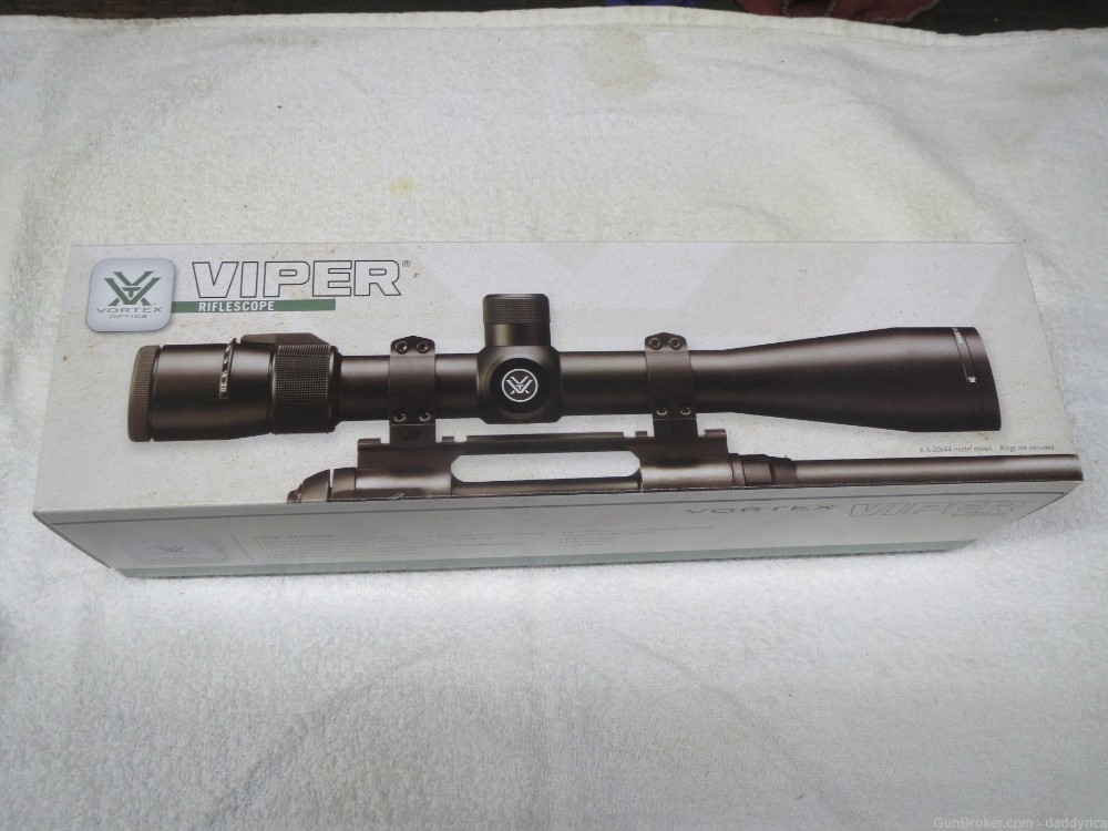 Vortex Viper VPR-M-06BDC 6.5-20X50 PA Rifle Scope Dead Hold BDC-MOA Package-img-0
