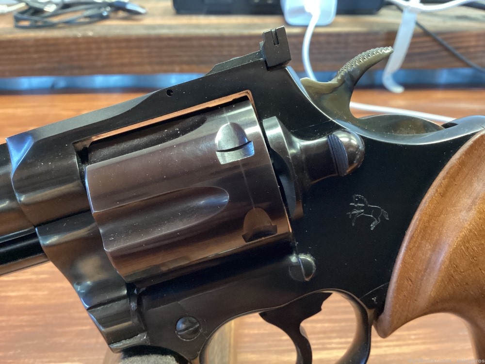 1971 C&R Colt Trooper MKIII .357 Mag 6” bbl Original Grips Bright Bore-img-3