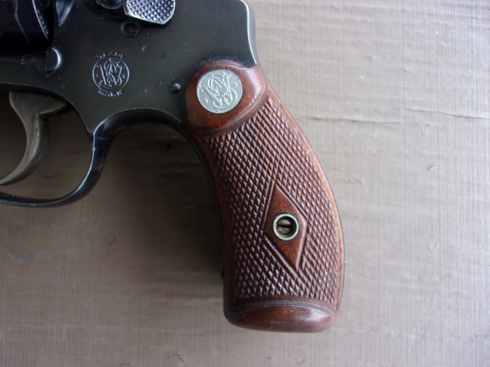 S&W Smith & Wesson I Frame .22 3.5" Revolver 5 Screw Adj Rear Sight $1START-img-6