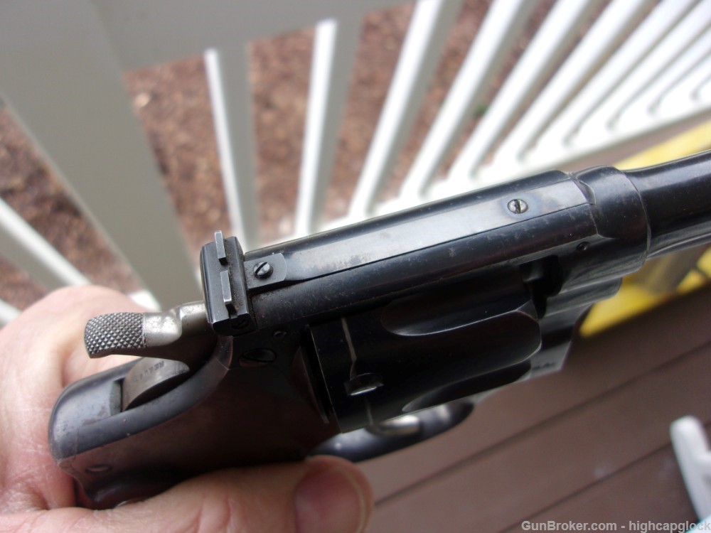S&W Smith & Wesson I Frame .22 3.5" Revolver 5 Screw Adj Rear Sight $1START-img-16