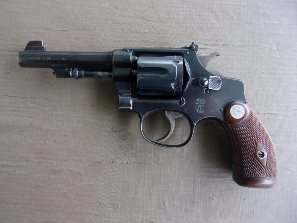 S&W Smith & Wesson I Frame .22 3.5" Revolver 5 Screw Adj Rear Sight $1START-img-31