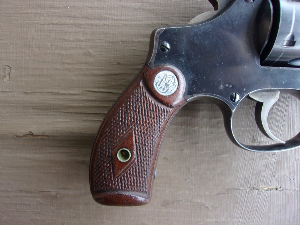 S&W Smith & Wesson I Frame .22 3.5" Revolver 5 Screw Adj Rear Sight $1START-img-2
