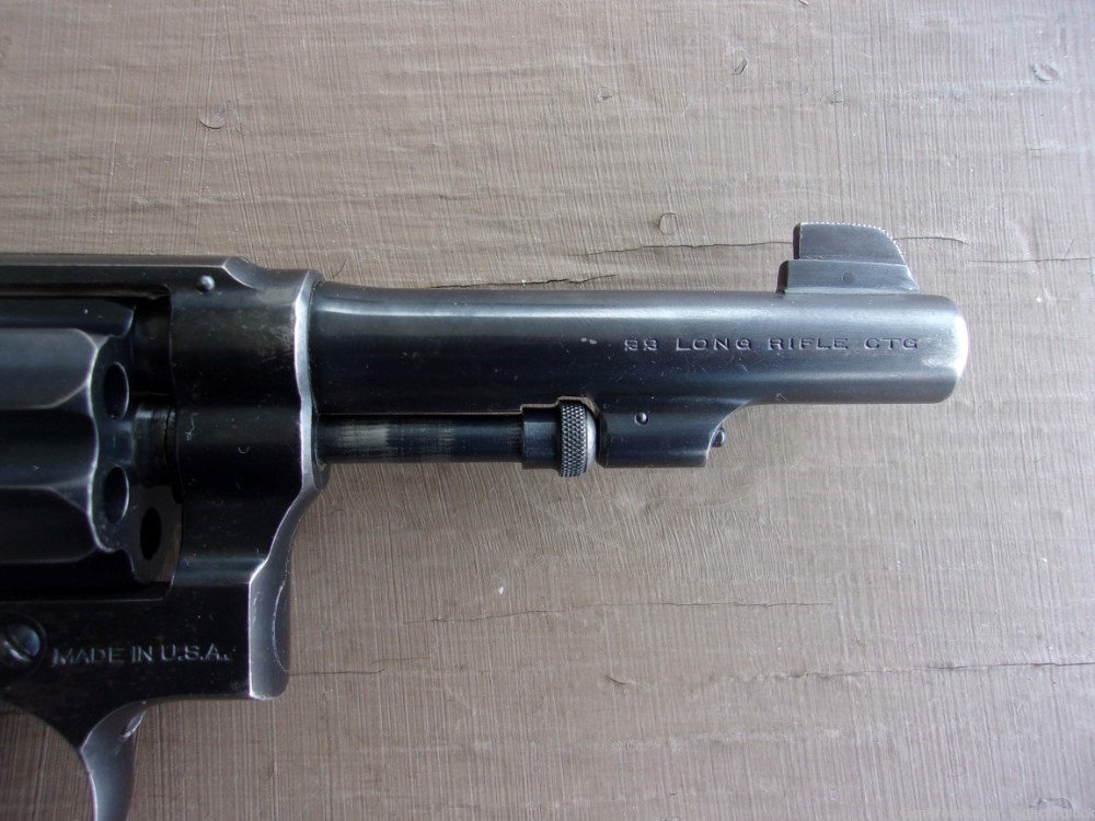 S&W Smith & Wesson I Frame .22 3.5" Revolver 5 Screw Adj Rear Sight $1START-img-4