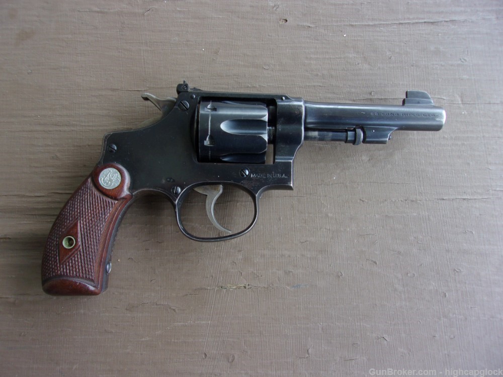 S&W Smith & Wesson I Frame .22 3.5" Revolver 5 Screw Adj Rear Sight $1START-img-30