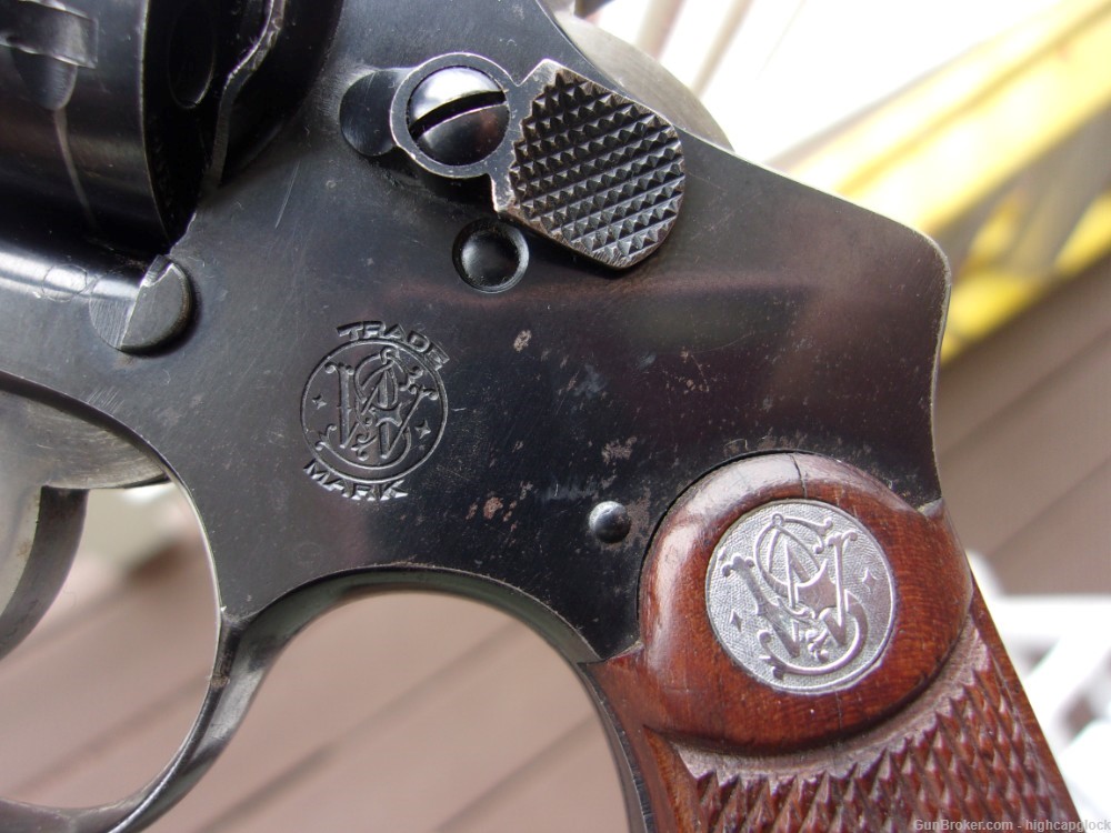 S&W Smith & Wesson I Frame .22 3.5" Revolver 5 Screw Adj Rear Sight $1START-img-9