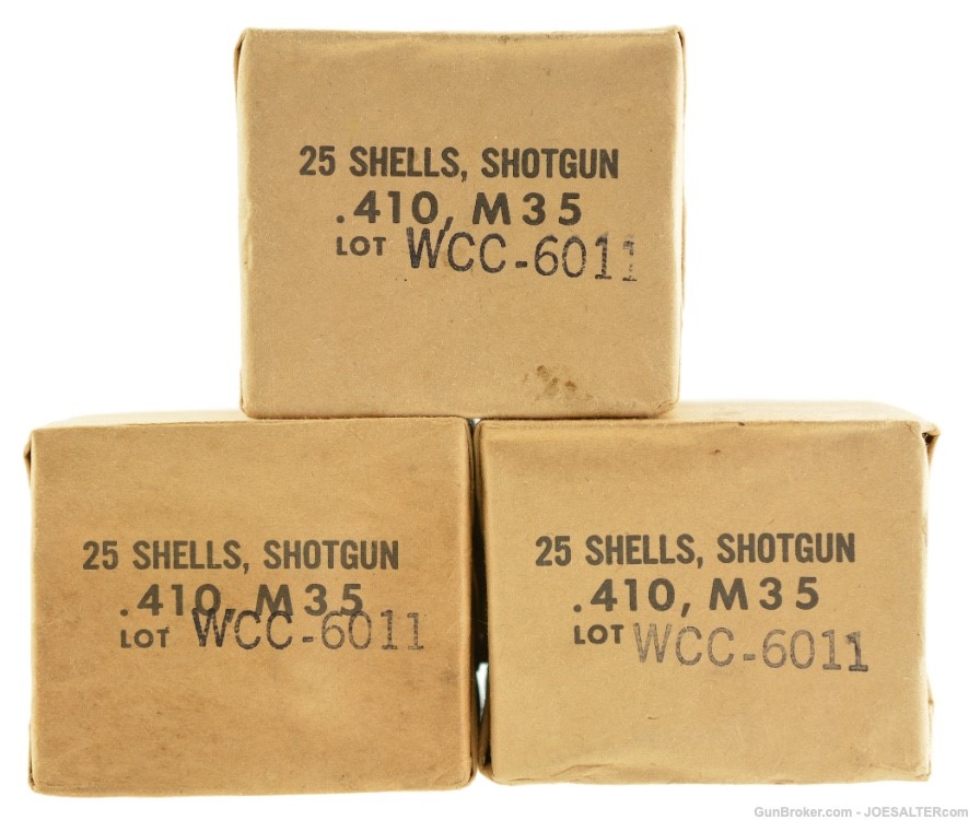 Western Cartridge Co .410 Ga. M35 Military Shotgun Shells 75 Rnds-img-0