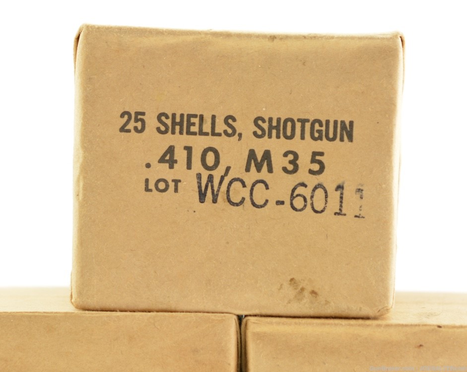 Western Cartridge Co .410 Ga. M35 Military Shotgun Shells 75 Rnds-img-2