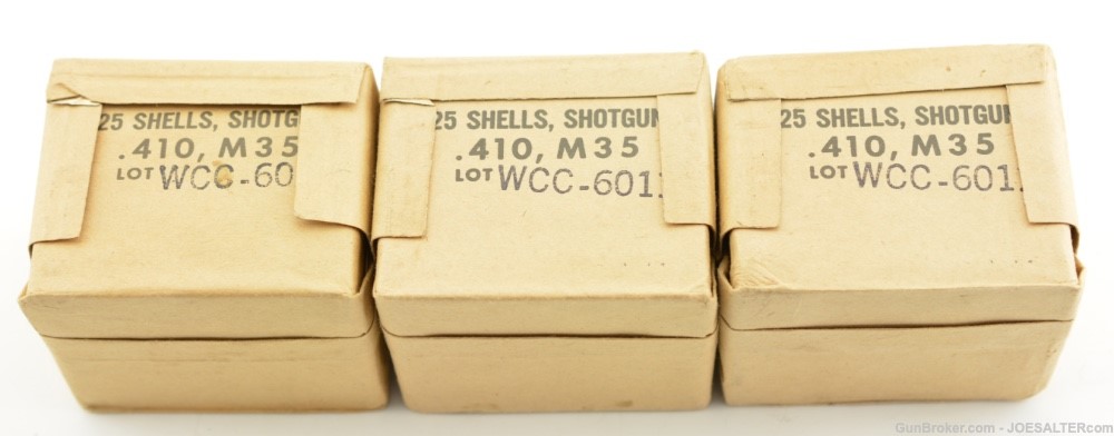 Western Cartridge Co .410 Ga. M35 Military Shotgun Shells 75 Rnds-img-3