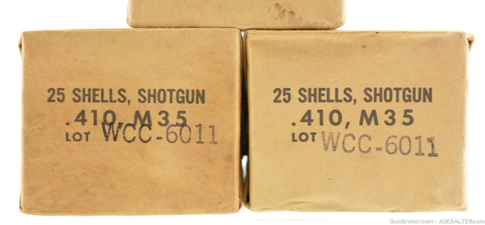 Western Cartridge Co .410 Ga. M35 Military Shotgun Shells 75 Rnds-img-1