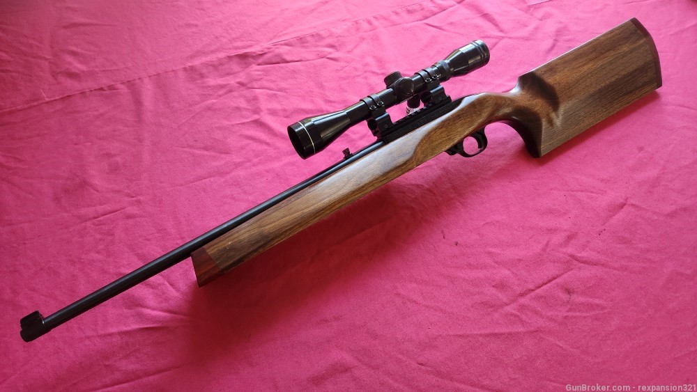 NICE RUGER 10/22 CARBINE WITH CUSTOM STOCK .22LR 18IN-img-1