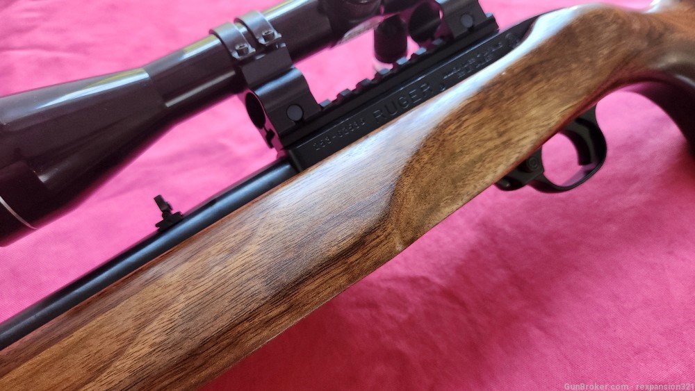 NICE RUGER 10/22 CARBINE WITH CUSTOM STOCK .22LR 18IN-img-9