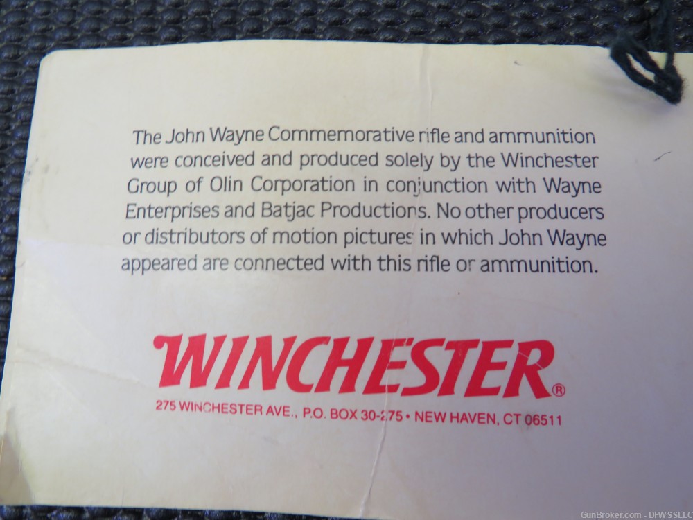 PENNY! WINCHESTER MODEL 94 JOHN WAYNE COMMEMORATIVE .32-40 WIN W/ 18.5" BRL-img-33