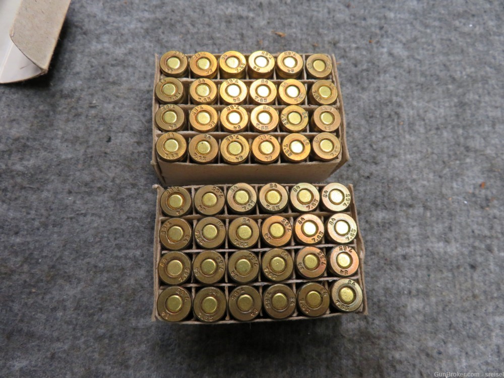 LOT OF 2 FULL BOXES ROMANIAN .32 ACP AMMO-48 ROUNDS-EXCELLENT-img-6