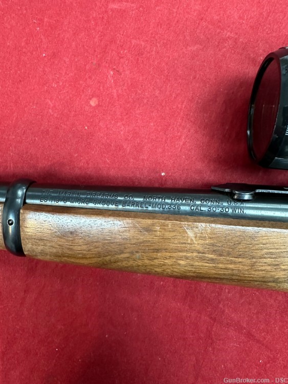 Marlin Model 336 w/Scope 1981 - .30-30 Winchester JM Stamp BSA Pachmayr-img-14