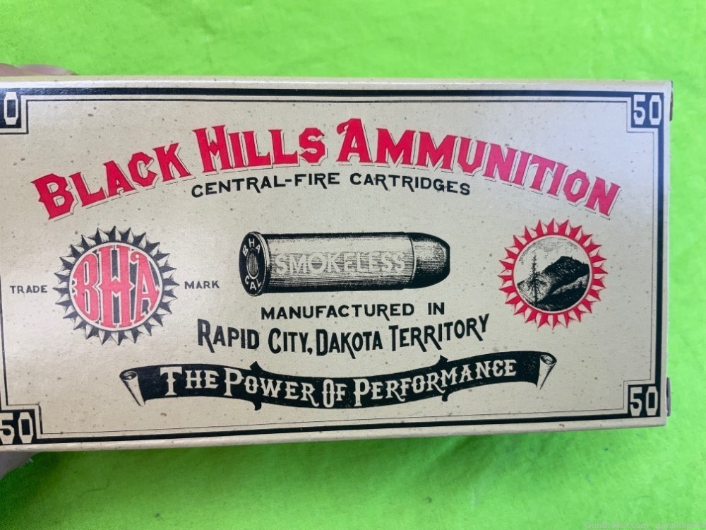32 WCF 32-20 Winchester Black Hills Cowboy FPL Lead 50 Rounds 1892 1873 92 -img-1