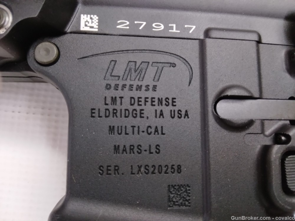 Like New LMT Defense Mod. MARS-LS Semi Auto 5.56 Rifle AR-15  No Reserve-img-9